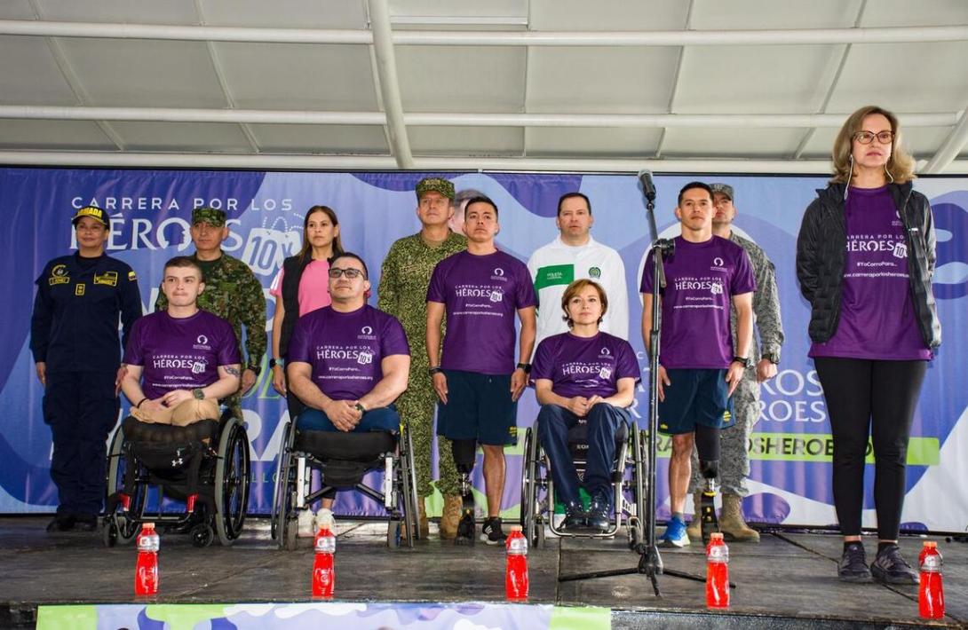 Ministerio de Defensa presentó la versión 17 de la Carrera por los Héroes 2025