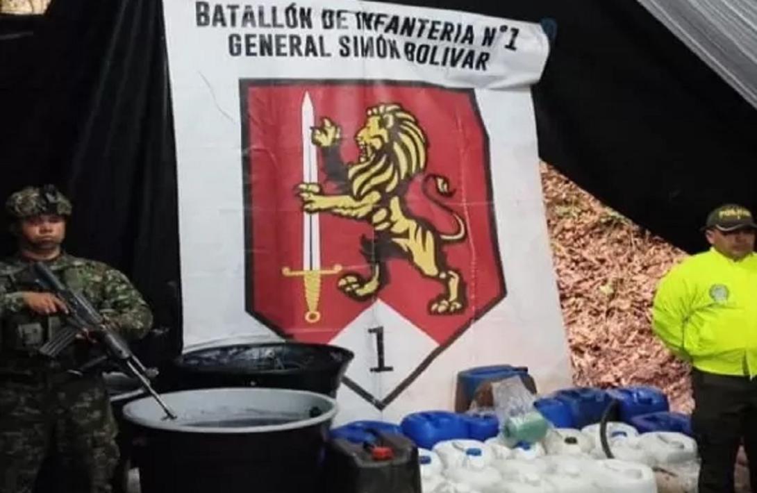 Golpe al narcotráfico en Boyacá: Ejército y Policía desmantelan complejo para producción de cocaína