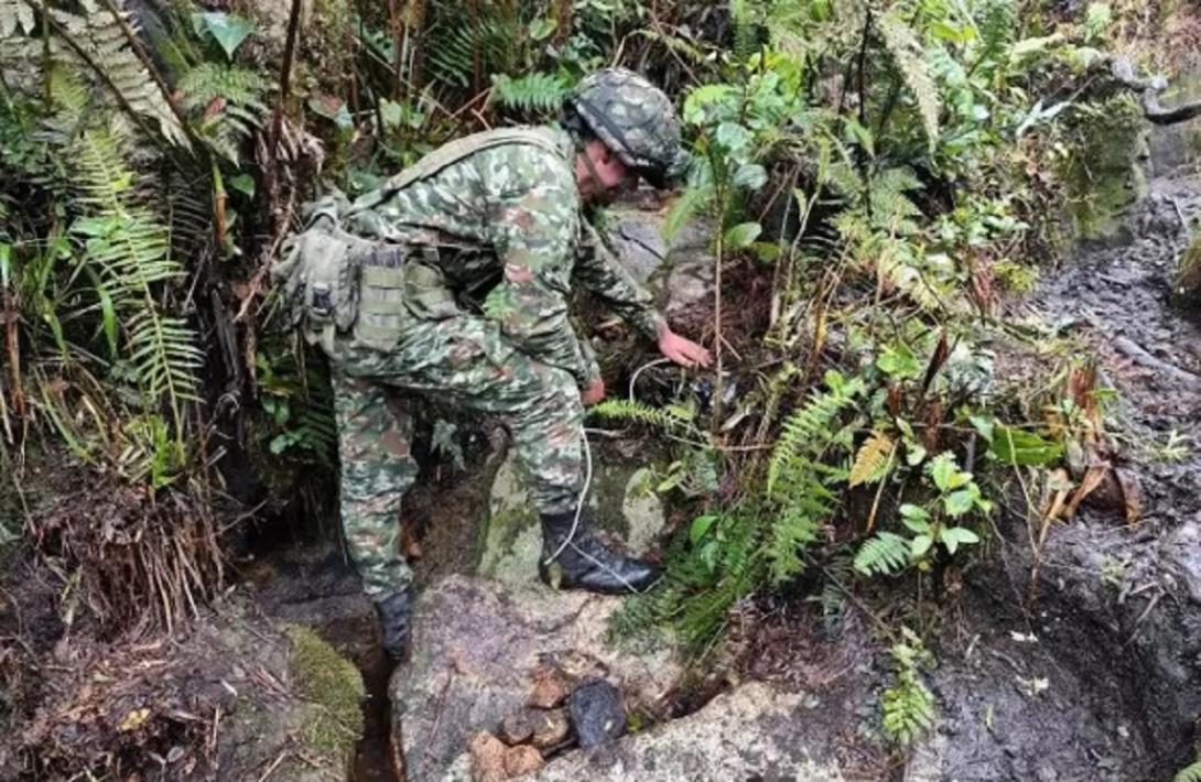 En Nariño, Ejército Nacional recupera escuela que había sido usada como trinchera por las disidencias ‘Franco Benavides’