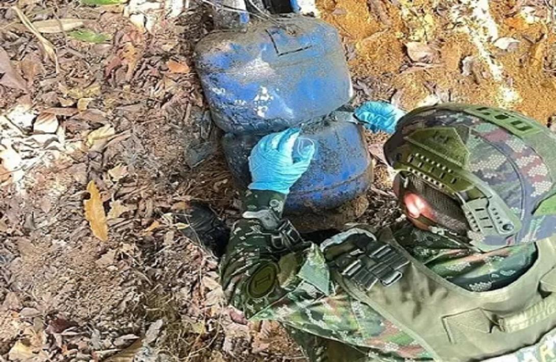 El hallazgo de un campo minado salvaguardó la vida de la población civil y soldados en El Catatumbo