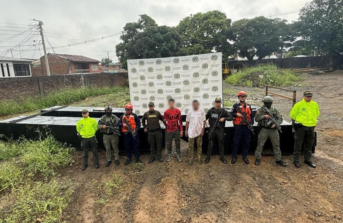 En el Cauca, Incautados 2 artefactos semisumergibles que serían usados para el transporte de alcaloides
