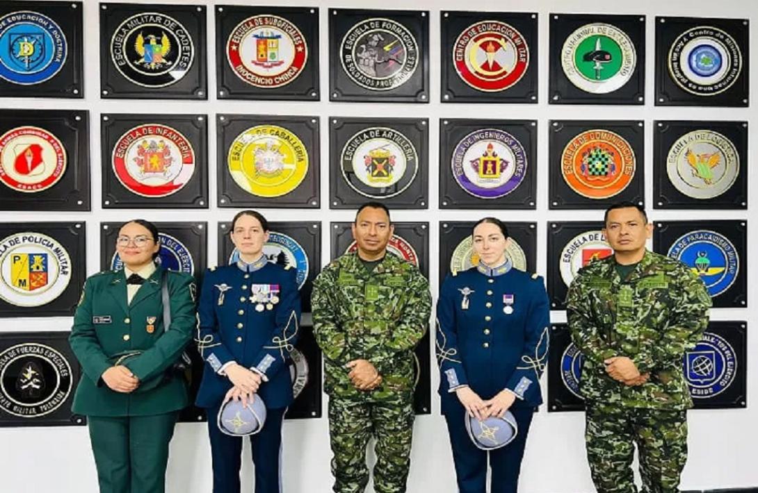 Ejército Nacional continúa los intercambios académicos internacionales