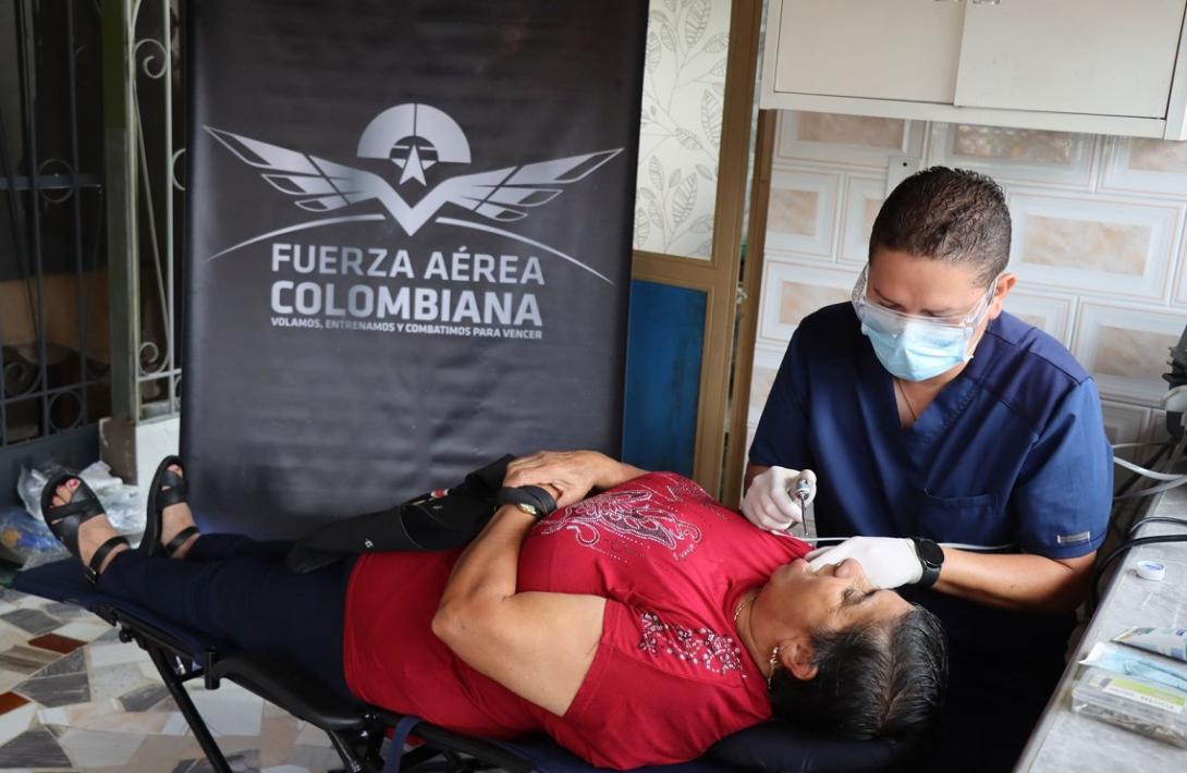 Familias de la zona rural del Tolima recibieron asistencia médica humanitaria