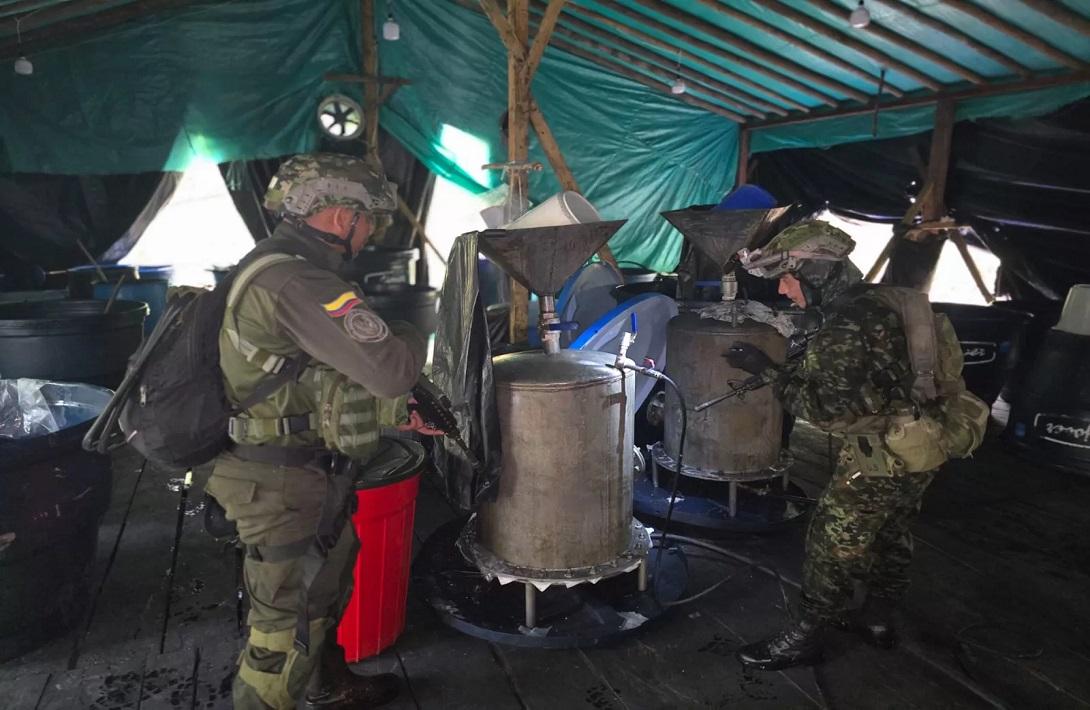 Incautados 2815 kilos de clorhidrato de cocaína en Nariño