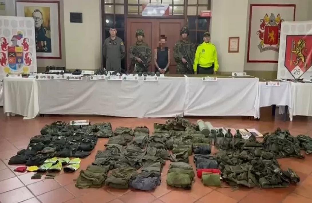 Captura a presunto cabecilla de la Estructura 48 del GAO-r