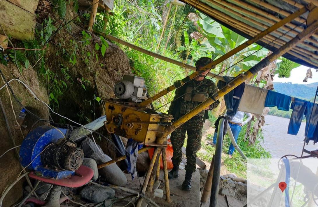 Capturados 8 sujetos en Anserma, Caldas, sindicados de ecocidio en el río Cauca y afecta finanzas del Clan del Golfo