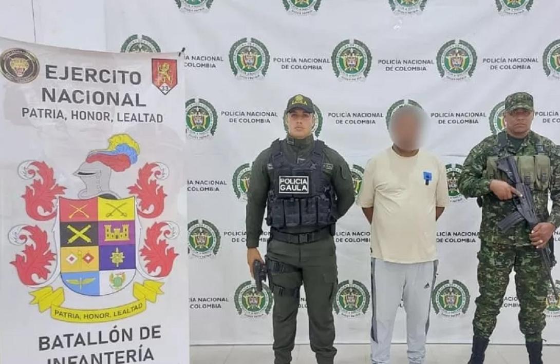 Capturado alias Morocho, presunto cabecilla financiero del Clan del Golfo en Córdoba