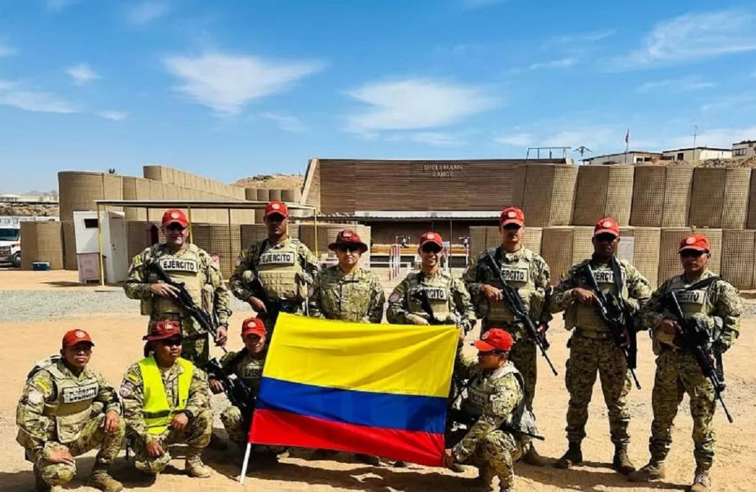 Ejército Nacional de Colombia, campeón en competencias internacionales en el Sinaí