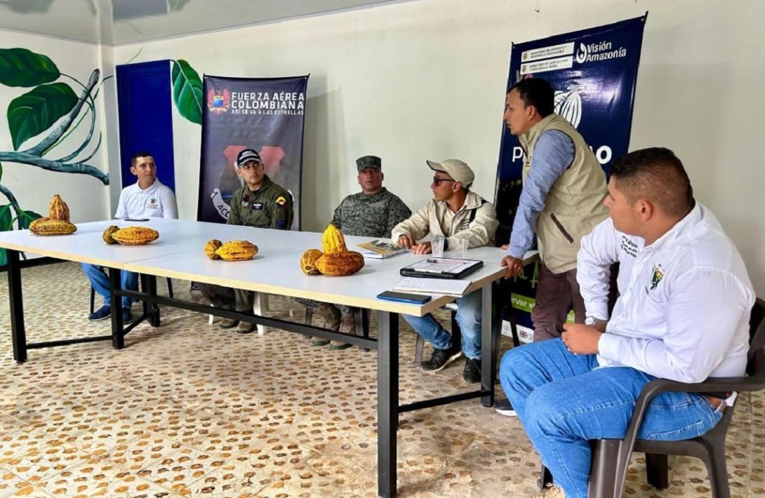 Trabajo Interinstitucional mejora la productividad del cacao en Solano, Caquetá