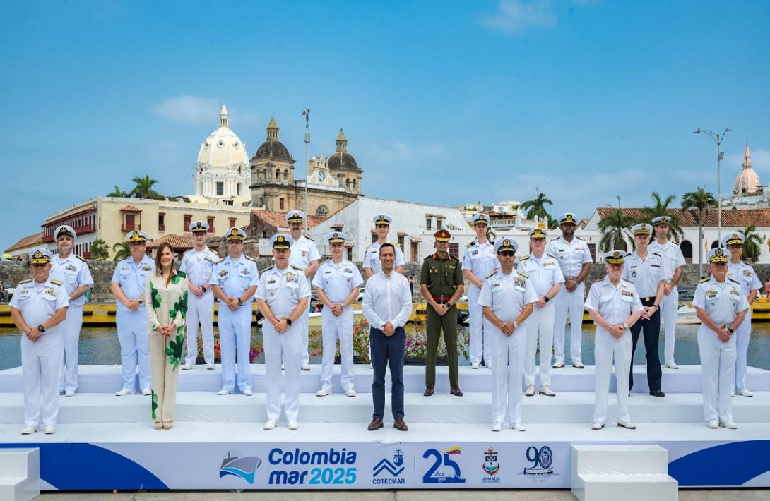 “La seguridad marítima no es solo un asunto de defensa nacional, es una plataforma para el desarrollo económico y sostenible”: ministro de Defensa en Colombiamar 2025