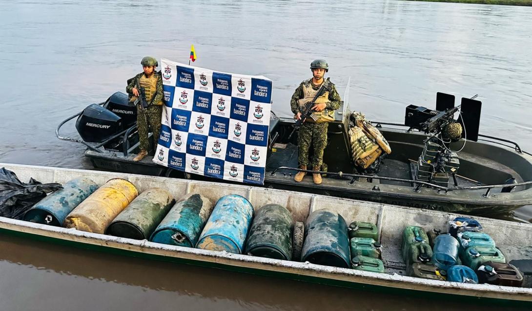 Armada de Colombia reafirma su lucha frontal contra el narcotráfico en el Caribe colombiano    