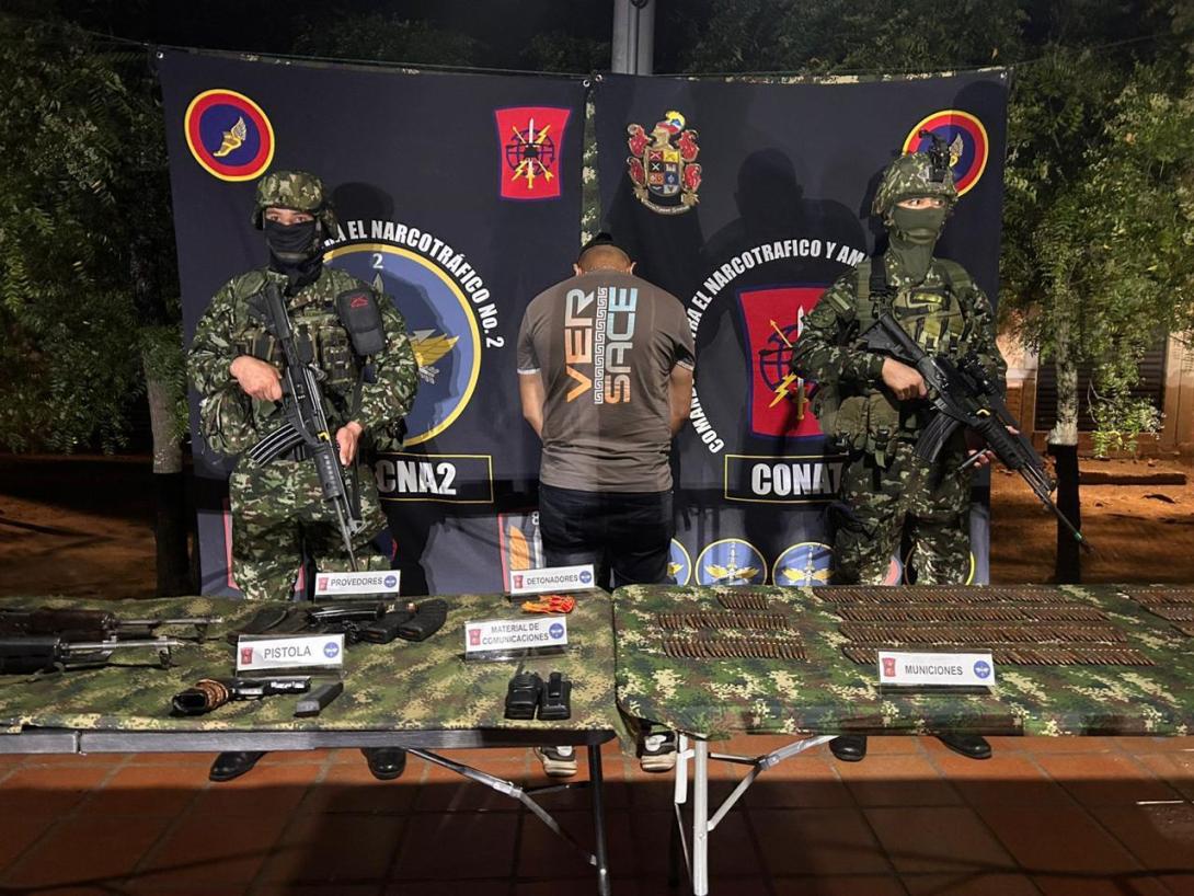 Combates entre el Ejército Nacional y el GAO ELN dejan una captura y un neutralizado en Tibú, Norte de Santander 