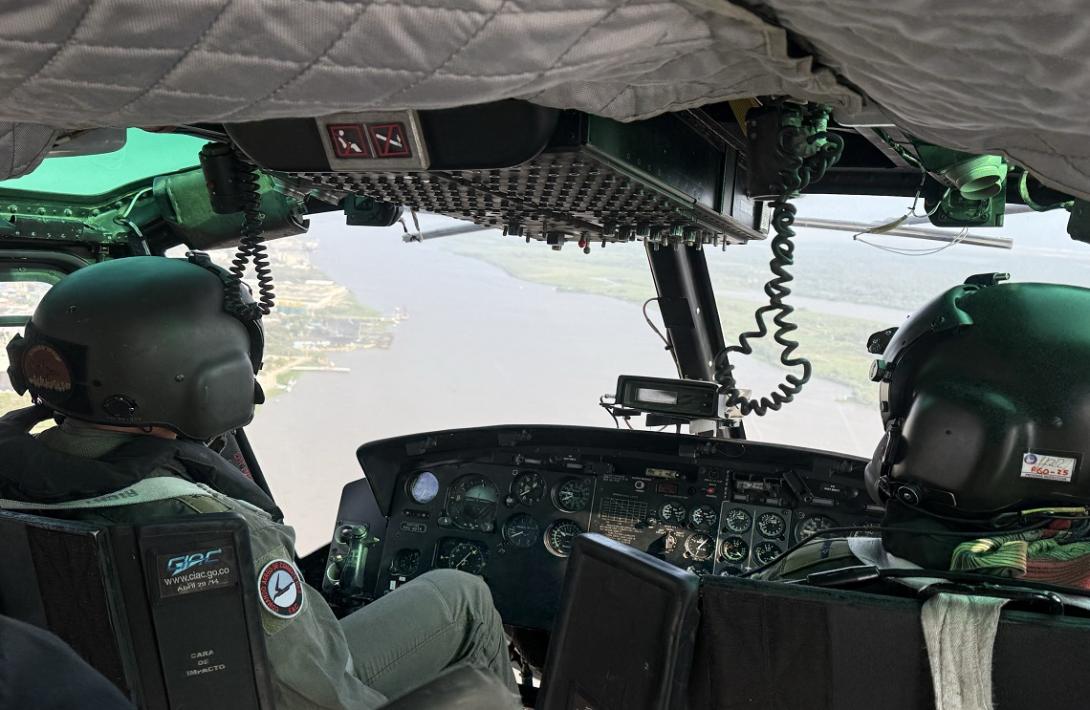 Vigilancia aérea fortalece la seguridad durante la Semana Santa en el Caribe