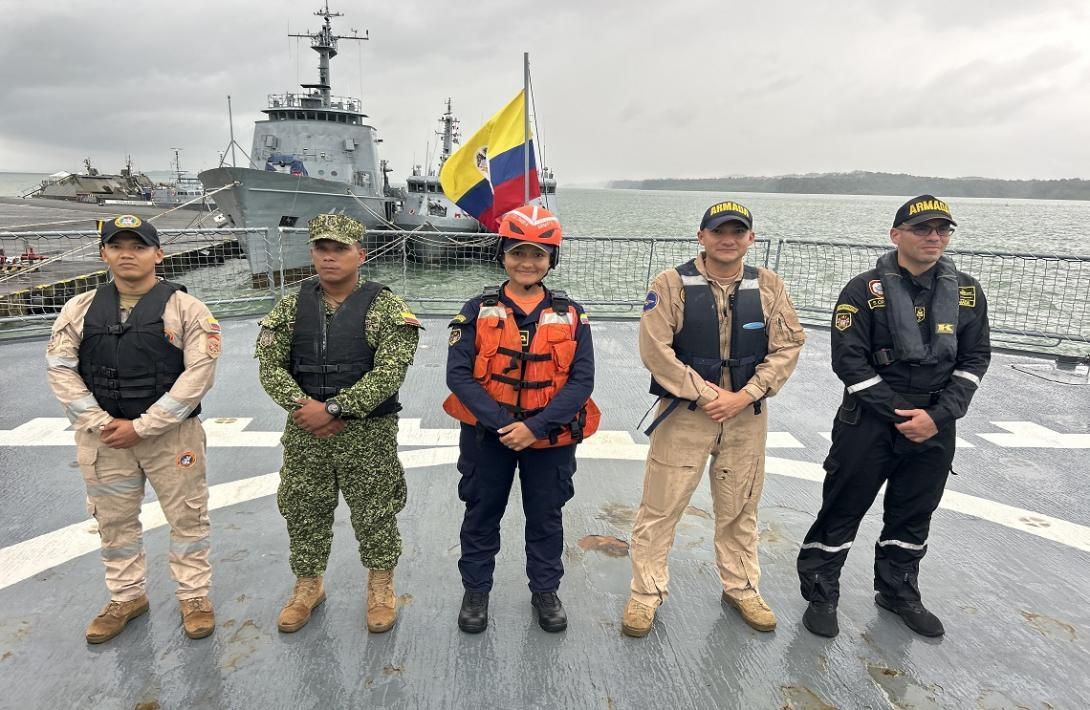 Armada de Colombia en máximo grado de alistamiento para recibir la semana mayor en el Caribe