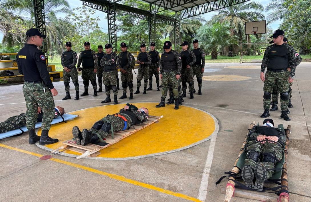 Ejército Nacional capacita a 22 soldados como socorristas militares