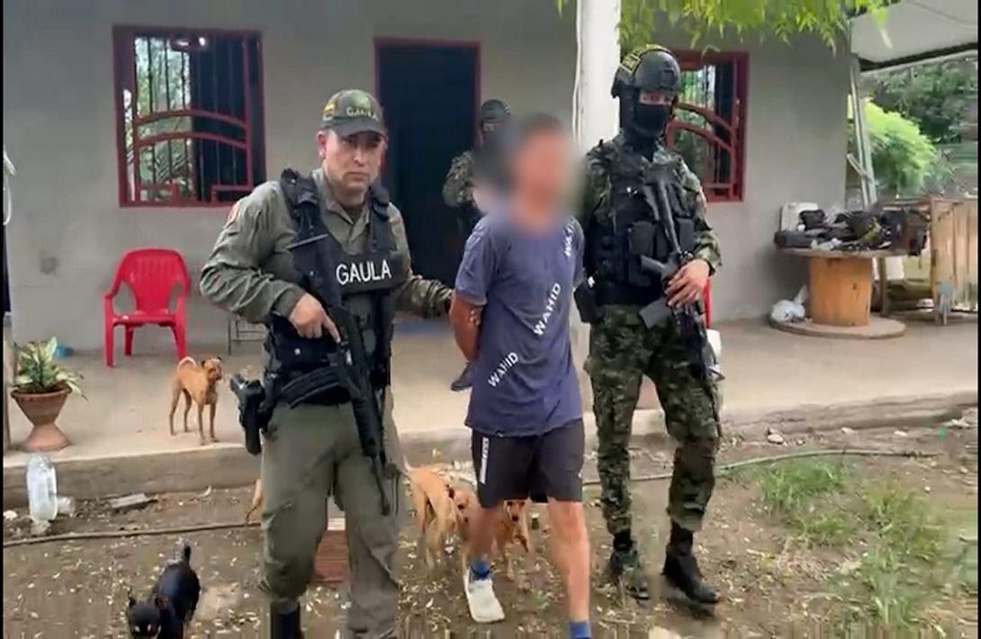 Golpe al crimen organizado, Gaula Militar Meta capturó a alias 'Picotazo', cabecilla de la estructura 'Iván Merchan'