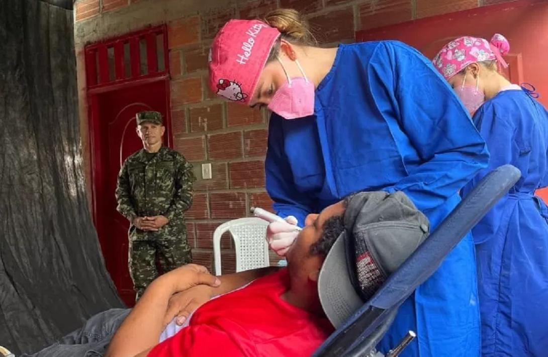 Ejército Nacional se tomó la Comuna 7 de Barrancabermeja con una amplia oferta institucional