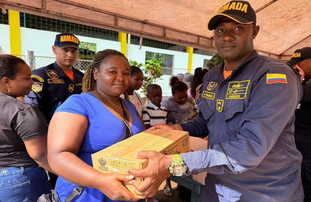 En el Valle del Cauca, más de tres mil personas fueron beneficiadas con ayudas humanitarias en jornada de apoyo al desarrollo