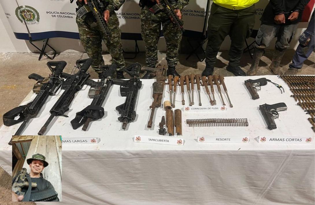 Neutralizado en Caquetá, alias ‘Paisa’, hombre de confianza de ‘Iván Mordisco’