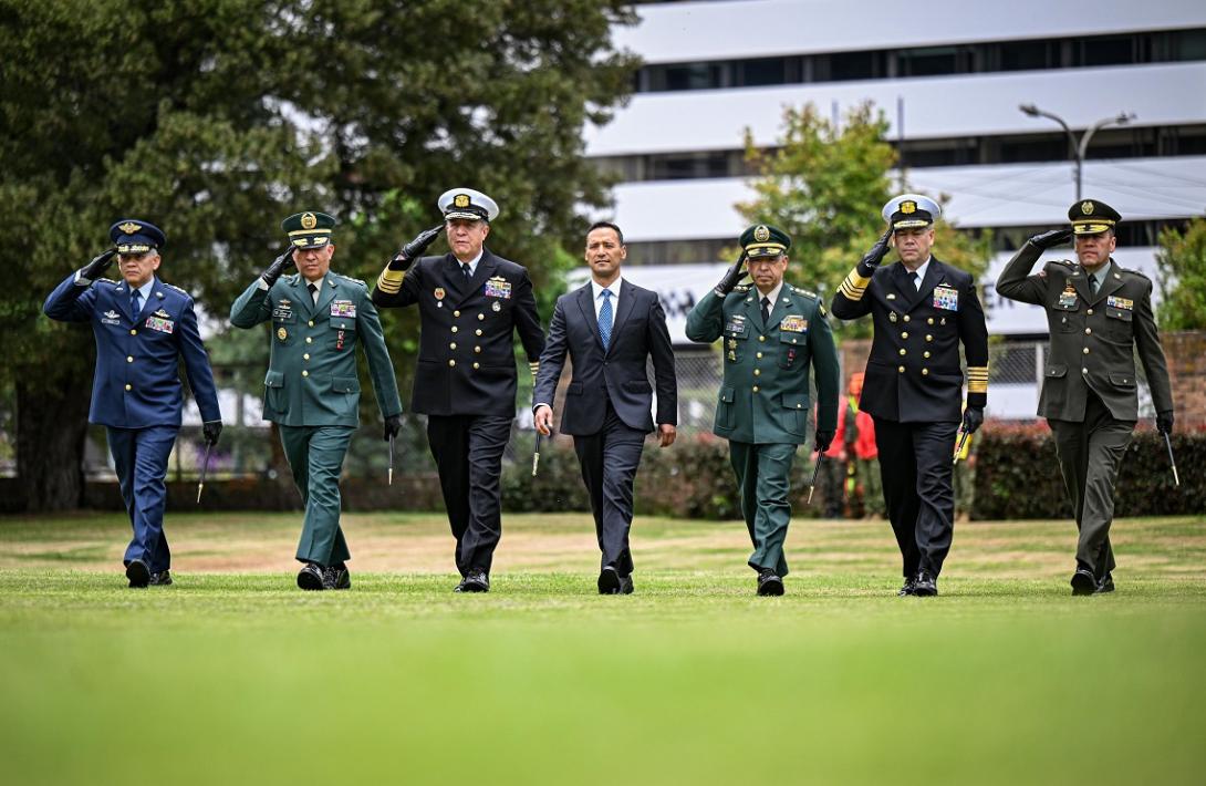 El Comando General encarna la visión de una Fuerza Pública coordinada, estratégica y coherente: Ministro de Defensa