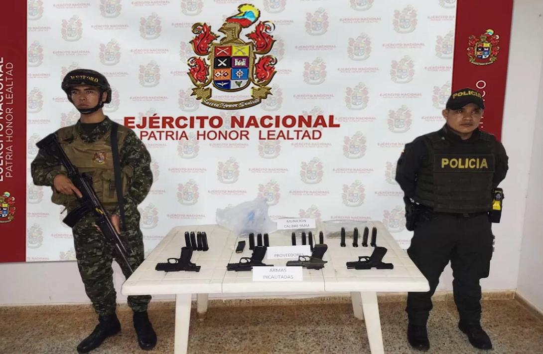 Ofensiva del Ejército Nacional contra la extorsión