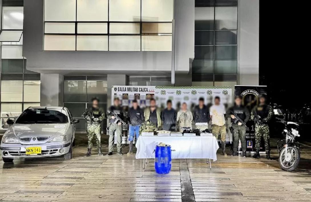  tres víctimas liberadas por el Gaula Militar