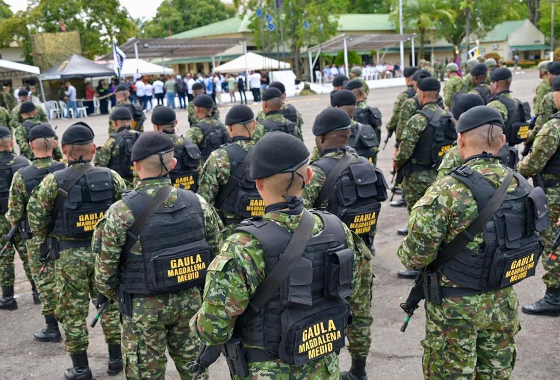 Lucha contra la extorsión y el secuestro: Ministro de Defensa activa Gaula Militar para el Magdalena Medio