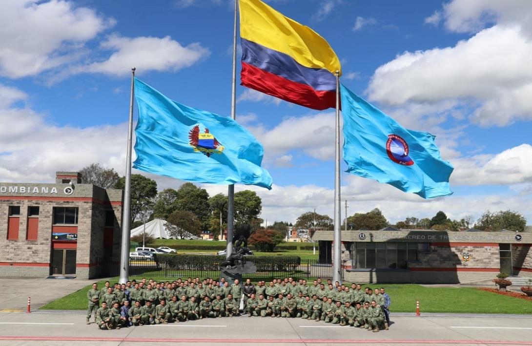 Alumnos de la Escuela de Guerra de México conocieron capacidades de la Fuerza Aeroespacial Colombiana
