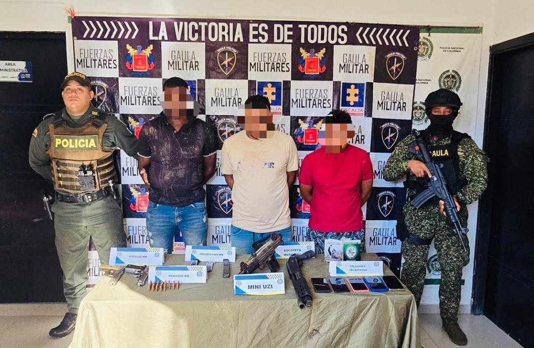Continúa ofensiva de la Fuerza Pública contra el ‘Clan del Golfo’ en los Montes de María
