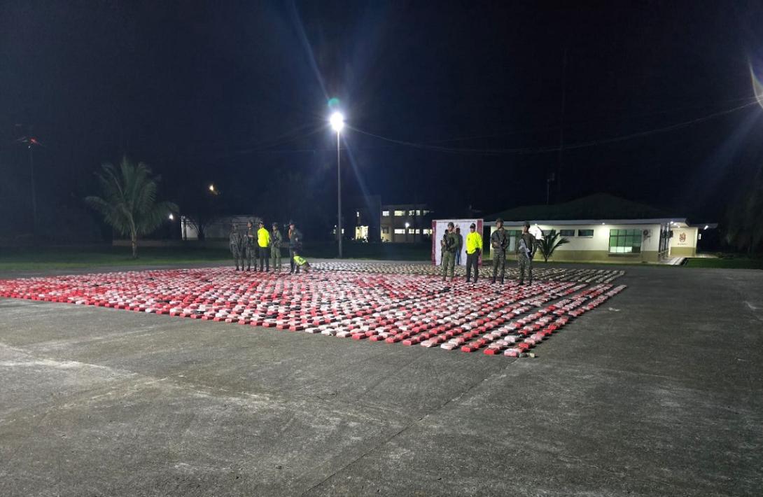 Incautadas tres toneladas de estupefacientes de los ‘Comandos de frontera’, en el río Putumayo