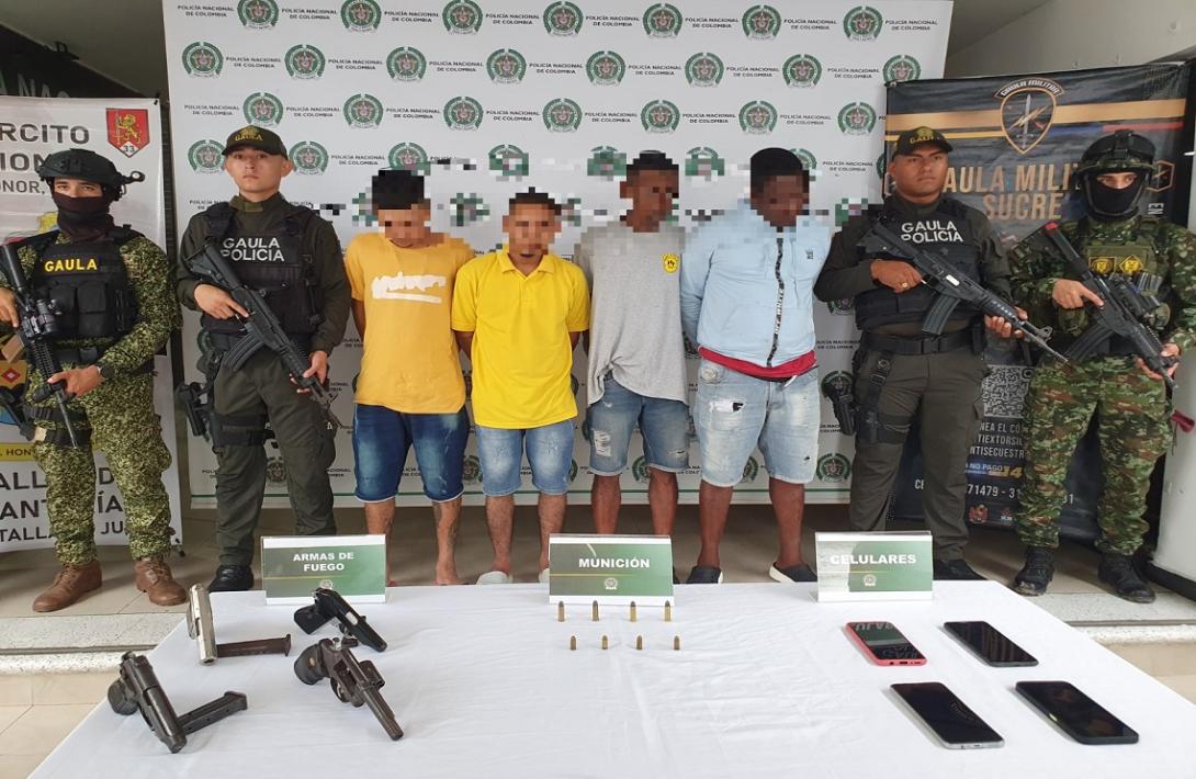 Armada de Colombia propina contundente golpe al ‘Clan del Golfo’ en el departamento de Sucre