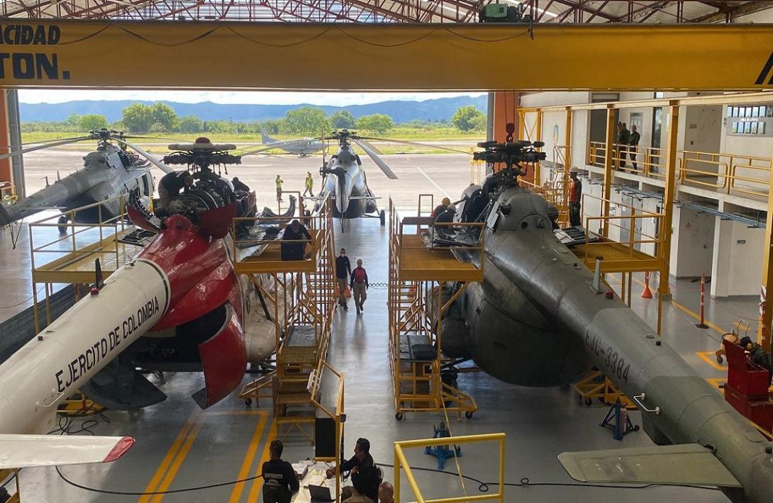Aviación del Ejército Nacional reactivará seis helicópteros MI-17