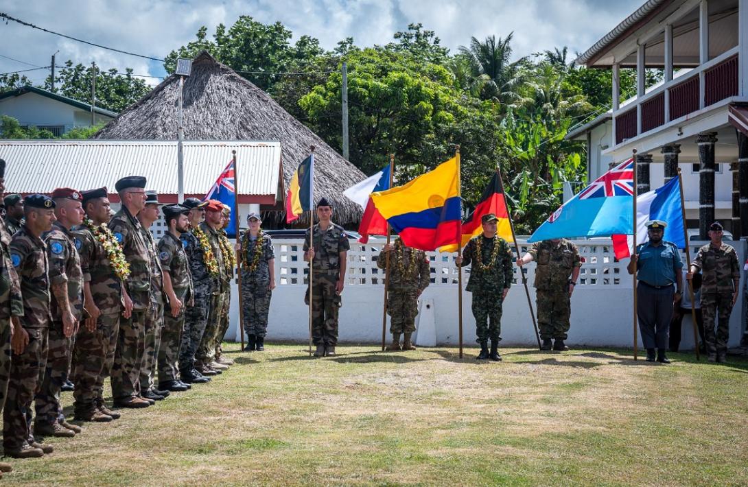 Comando General participa en el Ejercicio Multinacional Conjunto 'CROIX DU SUD' de gestión del riesgo de desastres en el Pacífico Sur