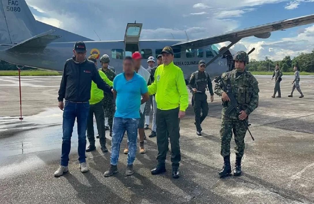 Capturados cinco presuntos integrantes del Bloque 'Manuel Marulanda Vélez' en el Amazonas