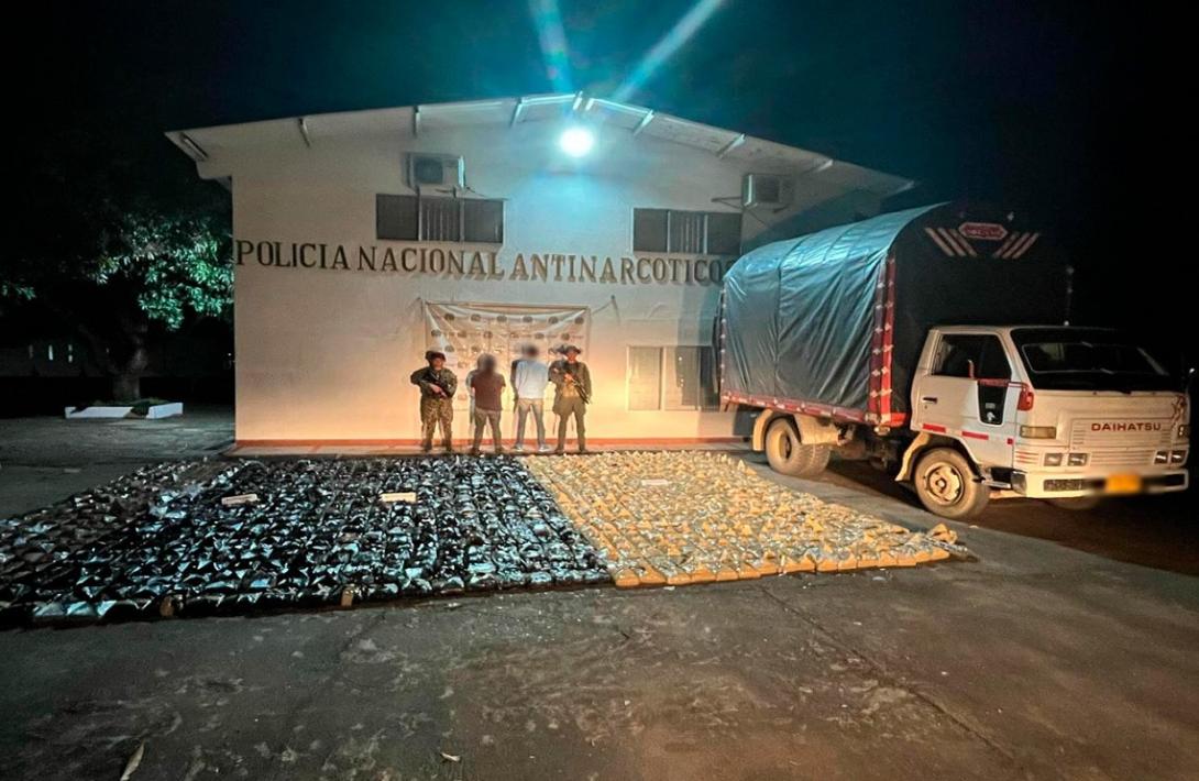 En el Huila, más de una tonelada de marihuana no llegó a su destino gracias al Ejército Nacional