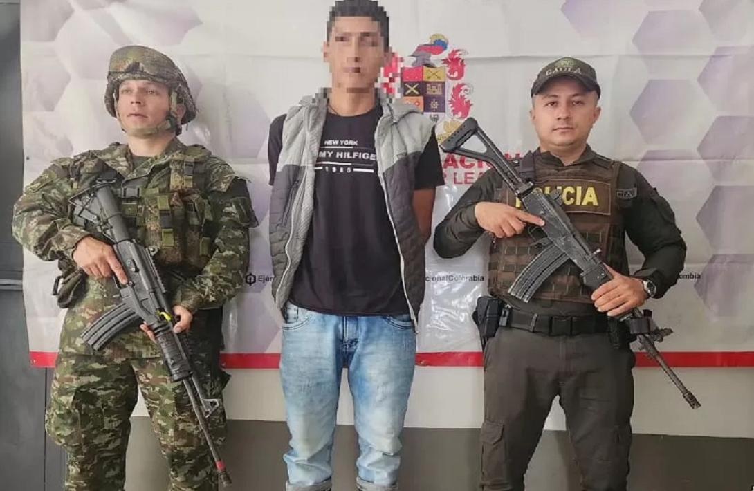 Ejército Nacional captura a presunto extorsionista del GAO residual frente 'Ismael Ruiz'