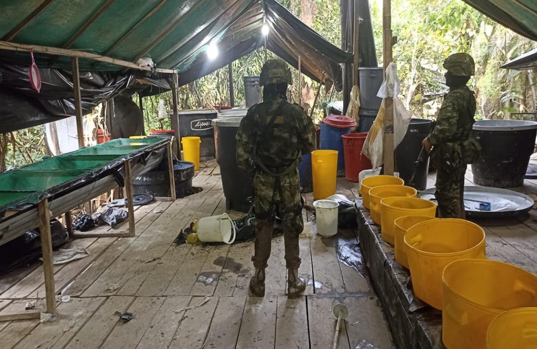 Ejército Nacional halla 280 kilogramos de clorhidrato de cocaína en Cúcuta