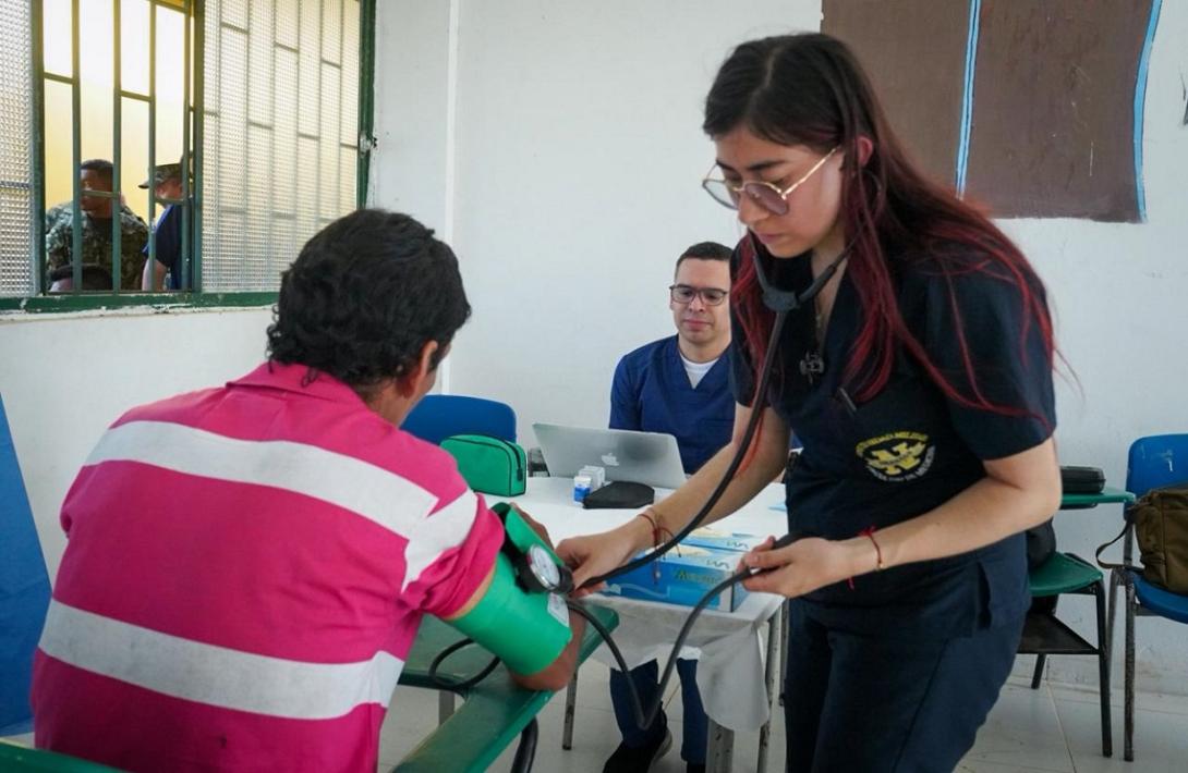 Hospital Militar llega al Vichada con jornada de atención médica especializada