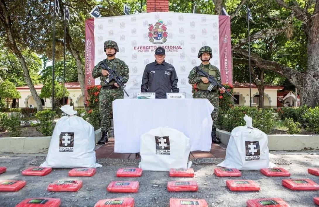 Ejército incauta aproximadamente dos toneladas de marihuana 