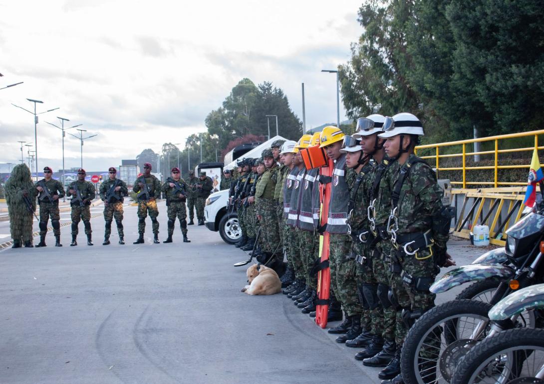 Ejército Nacional despliega cerca de 20.000 soldados para velar por un viaje seguro durante las vacaciones de mitad de año