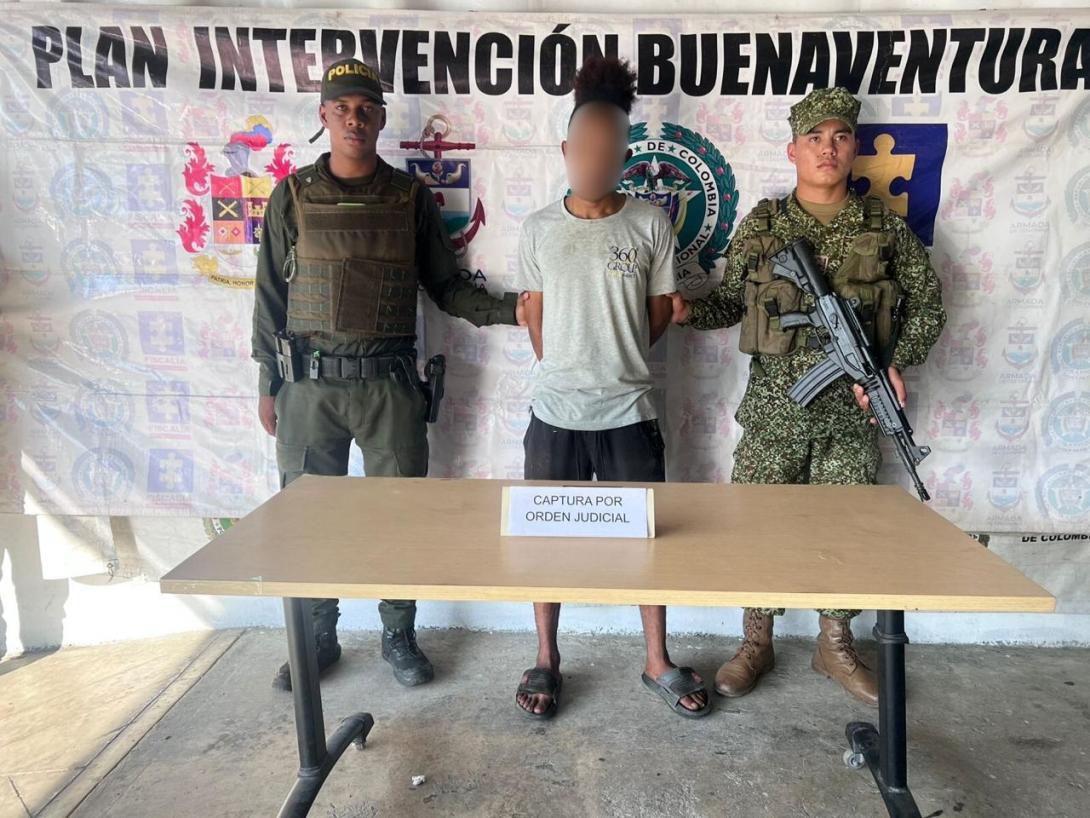Capturado en Buenaventura presunto integrante de ‘Los Espartanos’