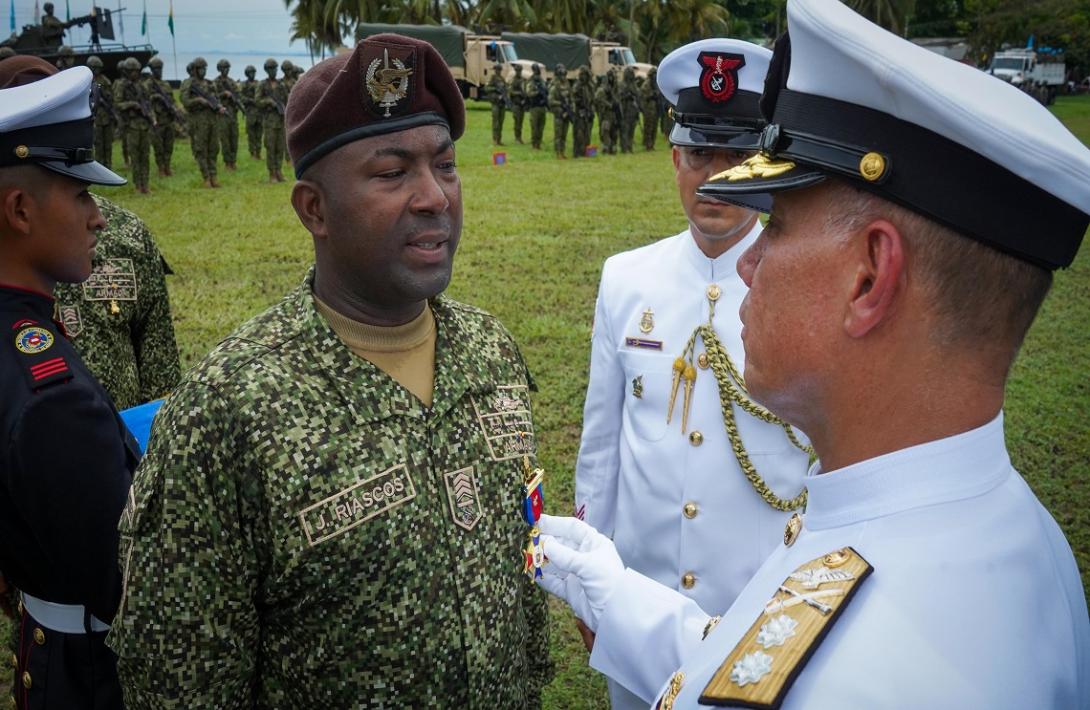 El cuerpo de Infantería de Marina conmemora 205 años defendiendo Colombia