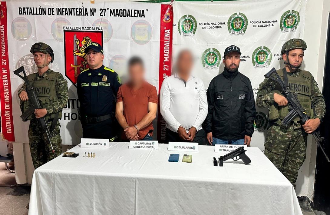Capturados presuntos integrantes del GAO residual 'Comandos de Frontera': estarían vinculados al homicidio de firmante del Acuerdo de Paz