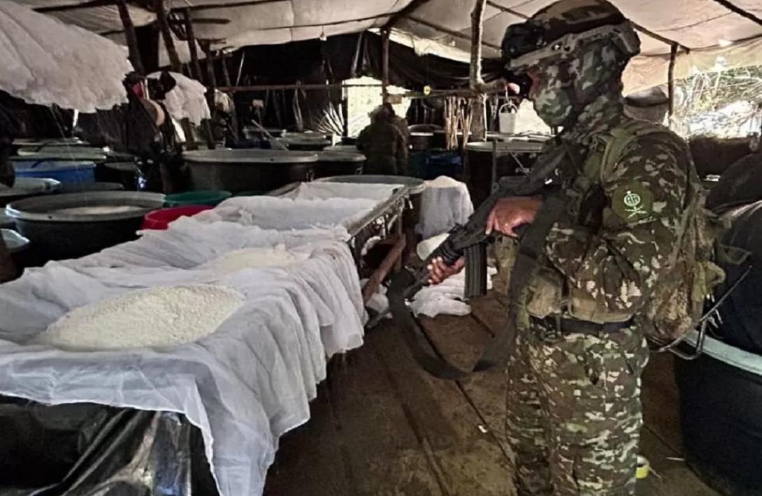 Ejército Nacional afecta en más de 9 millones de dólares las economías ilícitas del GAO residual Comandos de Frontera en Putumayo