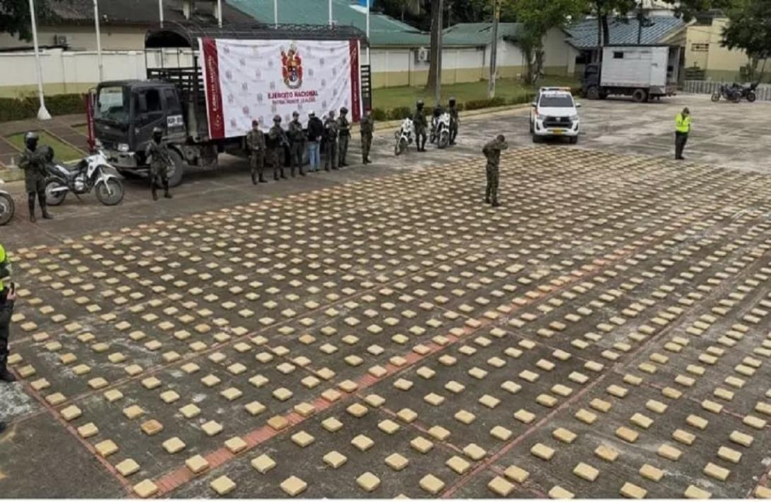 Incautadas tres toneladas de marihuana en el departamento de Caquetá