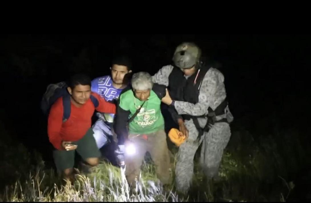 Rescate de ocho personas en área rural de Paratebueno, Cundinamarca