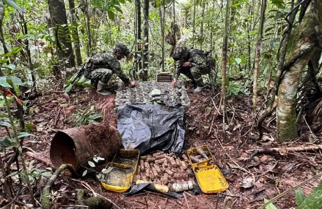 Fuerza de Despliegue Rápido N.º 6, sostuvo combate contra grupo armado organizado en Puerto Guzmán, Putumayo