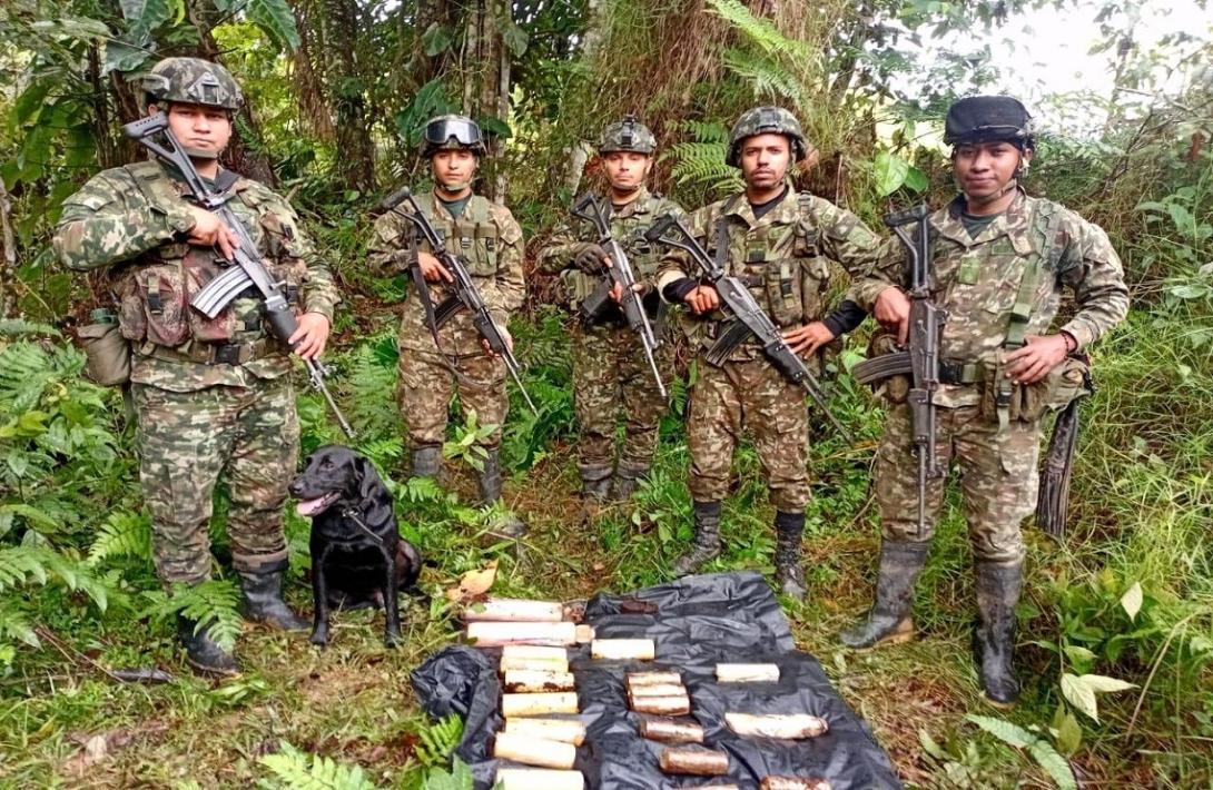 Ejército Nacional frustra atentado contra unidades militares en Puerto Rico, Caquetá