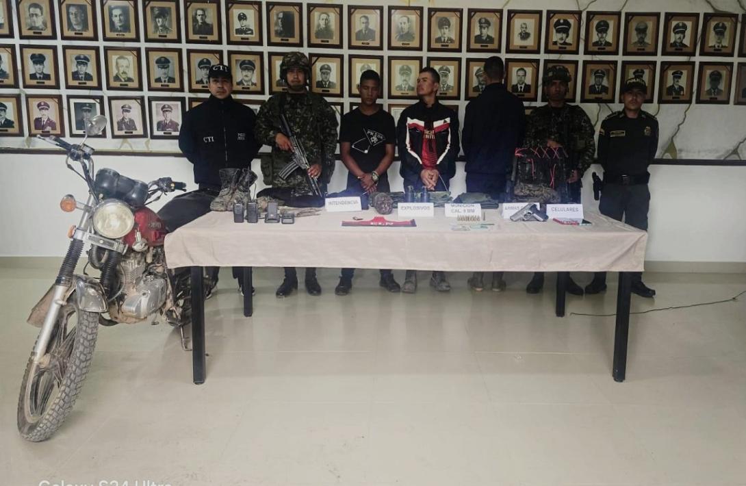 Operaciones militares debilitan estructuras del ELN en Norte de Santander: dos integrantes fueron capturados 