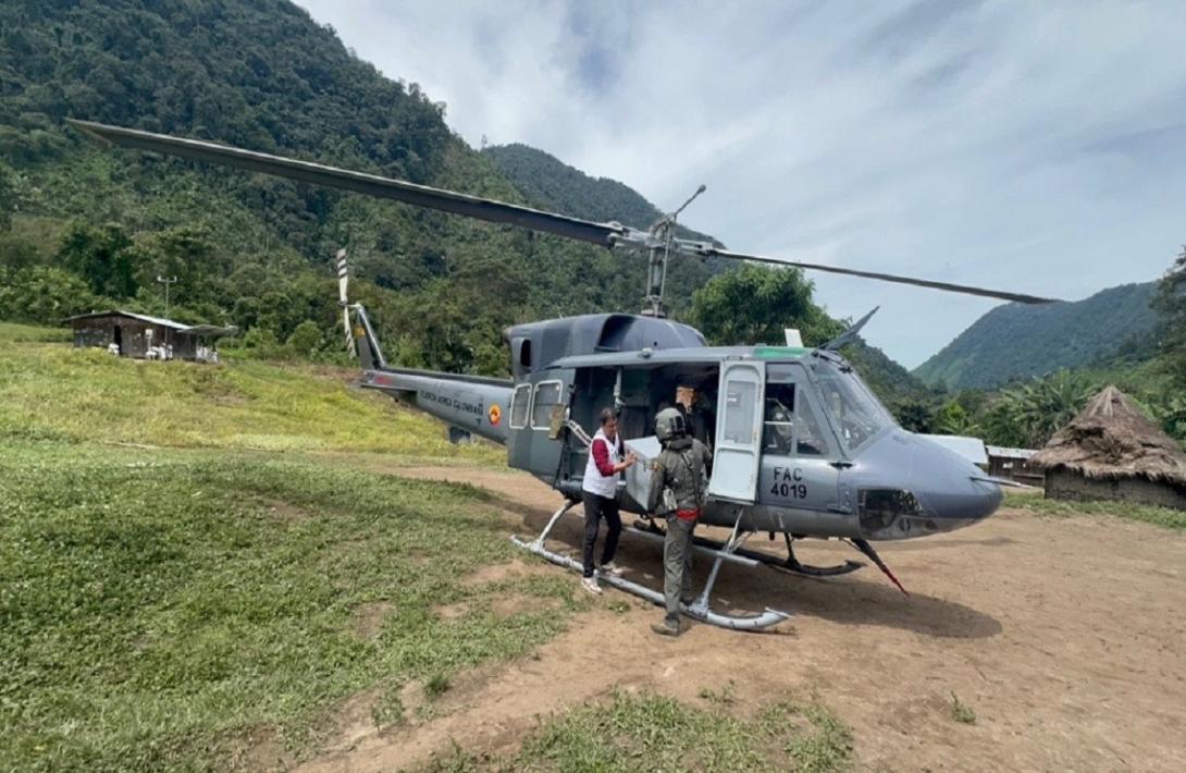 Transportados medicamentos a comunidad indígena Kogui afectada por brote de tos ferina